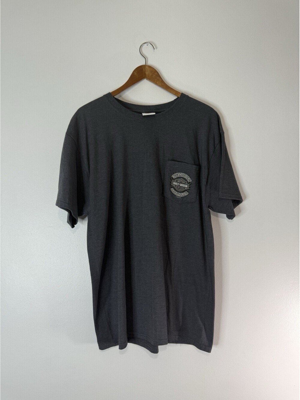 Harley Davidson 2013 318 Curves T-Shirt Men's Large Short Sleeve